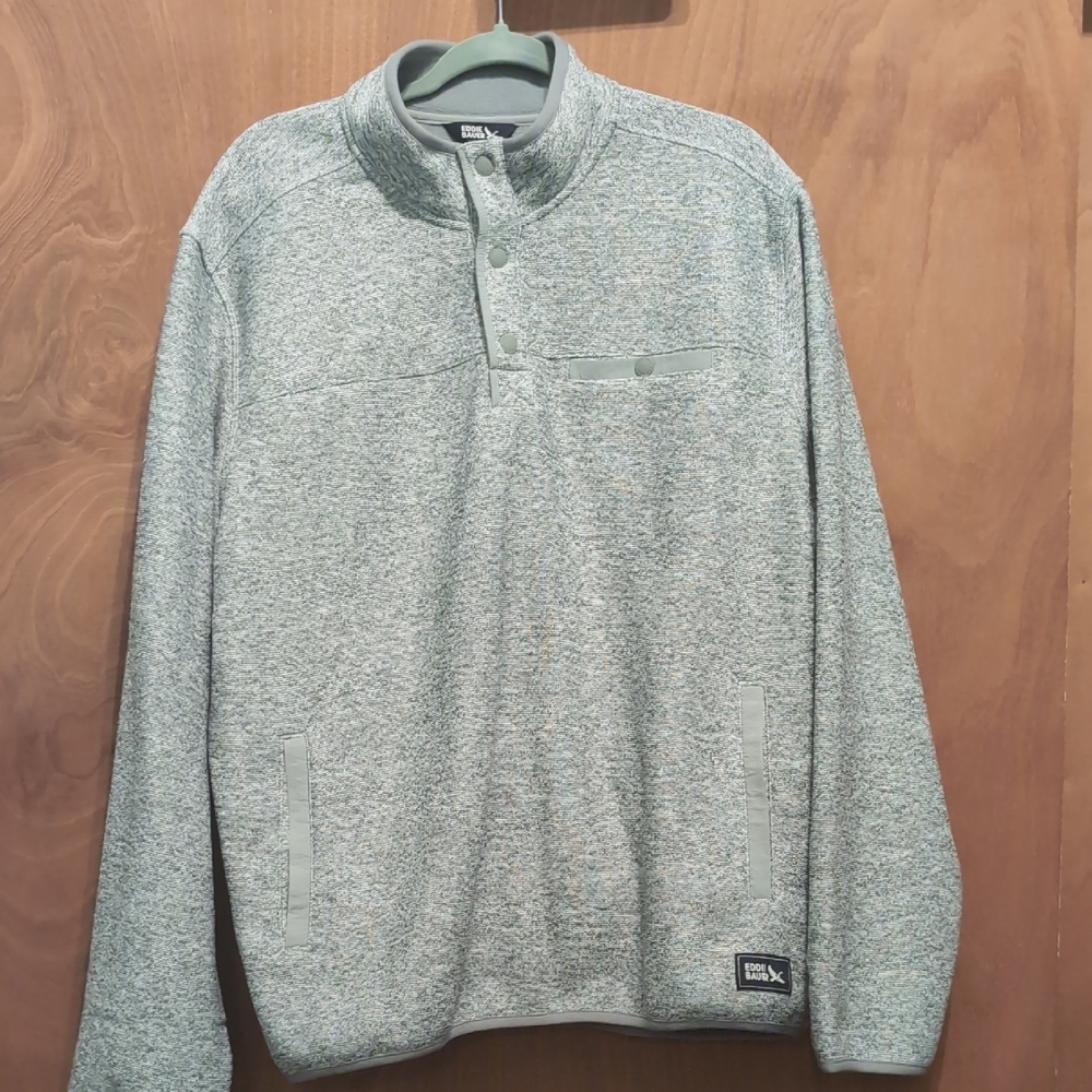 Eddie Bauer Gray Crewneck Sweater